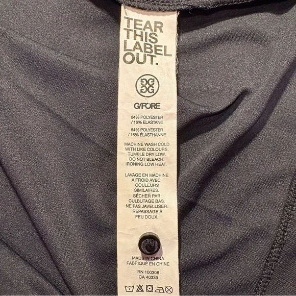 G/FORE Black Pique Sleeveless Pleated Polo Dress Size XS - Picture 8 of 9